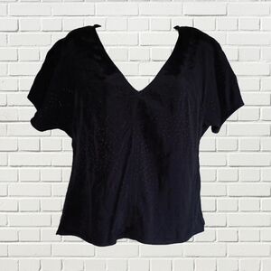 Puff-Sleeve Top in Floral Jacquard by Madewell